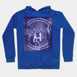 TamOshanter Burns Night Quote In Blue Hoodie